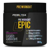 Epic Pote 300G Pré Treino - Sabor Brazilian Fruits - Probiotica