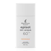 Episol Sec Aqua protetor solar FPS60 Incolor - 40ml