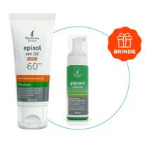 Episol Sec OC FPS60 Médio 60ml + Glycare Control Espuma Limpeza Suave 150ml - Kit Episol Sec OC FPS60 Médio 60ml + Glycare Control Espuma Limpeza Suave 150ml - Kit