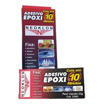 Epóxi Rápido 10 Minutos - Adesivo Ideal para Fixações em Madeira e Metal