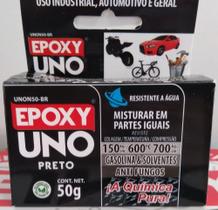 Epóxi uno preto 50g