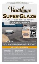 Epóxi Varatano 363903 Super Glaze de alto brilho 946 ml cinza