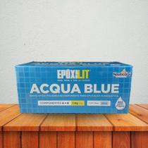 Epóxilit Acqua Blue Massa Subaquática A+B 1Kg