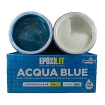Epóxilit Acqua Blue Massa Subaquática A+B 1Kg