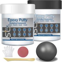 Epoxy Putty Lskysaga Metal Repair, 2 partes, 473 ml, autoendurecedora