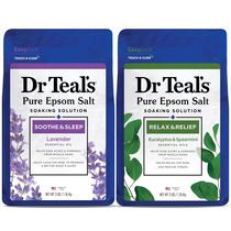 Epsom Salt Dr. Teal's Lavanda e Eucalipto 2x2,72 kg