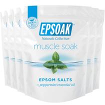 Epsom Salt Epsoak Muscle Soak 5,4 kg com eucalipto e hortelã