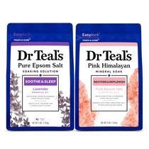 Epsom Salt Magnesium Soaks Dr. Teal's Lavender, pacote com 2 unidades de 2,72 kg