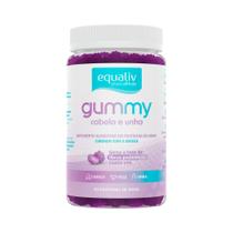 Equaliv Gummy Com 60 Gomas Cabelo Unha Uva