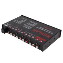 Equalizador de áudio automotivo Headerbs 7 Band com entrada de alto nível