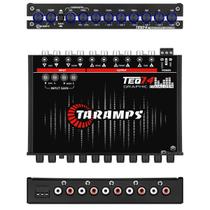 Equalizador de Áudio Taramps TEQ 7.4 7 Bandas Preto com Led Azul