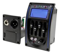 Equalizador E Afinador Para Violão Steve Lc-4 4 Bandas Turbo