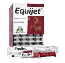 Equijet Pasta Vermífugo Oral Para Equinos Kit Com 05 un