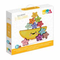 Equilibrando Estrelinhas Babebi Brinquedo Educativo Madeira
