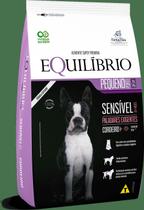 Equilíbrio cães porte pequeno adulto sensível cordeiro 7,5kg