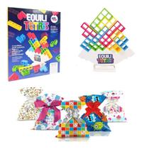 EquiliTetris- Jogo Desafiador de Equilíbrio e Estratégia - Desafio em Família