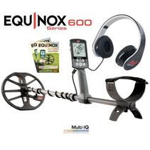 Equinox 600 Detector De Metais Prova D'agua Multifrequência - Minelab
