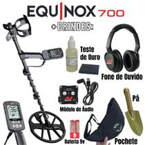 Equinox 700 detector de metais de ouro prata a prova de água minelab ouro metal profissional portátil