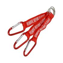 Equipamento De Camping Ao Ar Livre 3PCS Chaveiro Com Mosquetão Remove before Flight Para Mochila