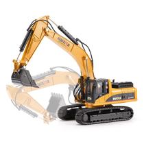 Equipamento de construção fundido sob pressão para escavadeira de metal de brinquedo em escala 1/40