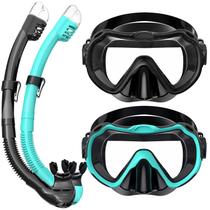 Equipamento de mergulho: conjunto de máscaras de snorkel Vmkfuler, vista panorâmica de 180