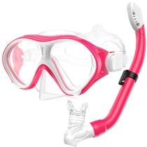 Equipamento de mergulho Gintenco Dry Top Kids Snorkel Set, de 6 a 14 anos