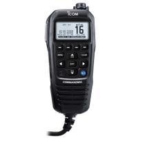 Equipamento de Pesca ICOM IV Command Mic Preto