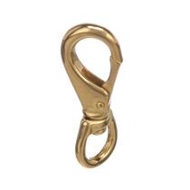 Equipamento de pesca Seachoice Swivel Eye Snap Brass 3 11cm