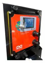 Equipamento de pintura eletrostática cetec fonte, aplicador e reservatório