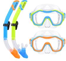 Equipamento de snorkel Kwambiri Dry-Top Snorkel Snorkel para adultos e crianças