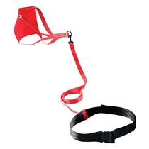 Equipamento de treinamento de resistência de paraquedas de natação FINIS Red 20cm