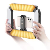 Equipamento de vídeo para smartphone ULANZI com luz de anel 8500K 8000mAh