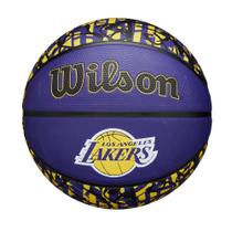 Equipe de basquete WILSON da NBA Graffiti Los Angeles Lakers 7 Equipe de basquete WILSON da NBA Graffiti Los Angeles Lakers 7