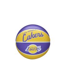 Equipe de basquete WILSON da NBA Retro Mini Los Angeles Lakers