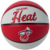 Equipe de basquete Wilson da NBA Retro Mini Miami Heat Equipe de basquete Wilson da NBA Retro Mini Miami Heat