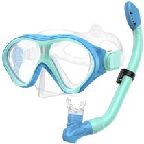 Equipo de Snorkel Gintenco Dry Top para Niños Juego para 6-14 Años