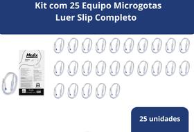 Equipo Microgotas Luer Slip Completo 25 unidades - Medix