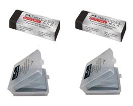 Eraser Faber-Castell Drawing Art Kneaded Large, pacote com 4 Eraser Faber-Castell Drawing Art Kneaded Large, pacote com 4