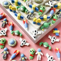 Eraser Kleeblatt Space Desk Pets para crianças, quebra-cabeça 3D de 100 peças