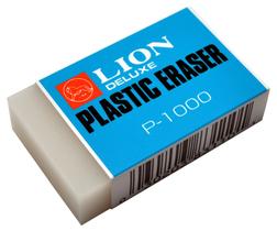 Eraser LION P-1000 Grande Branco Translúcido 5x8 cm Eraser LION P-1000 Grande Branco Translúcido 5x8 cm
