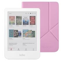 eReader Kobo Clara Colour 6" à prova d'água com capa rosa