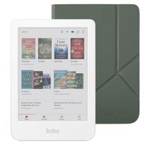 eReader Kobo Clara Colour 6" à prova d'água com capa verde enevoada