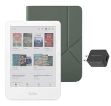 eReader Kobo Clara Colour 6" à prova dágua 16 GB Kit eReader Kobo Clara Colour 6" à prova dágua 16 GB Kit
