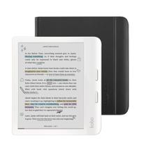eReader Kobo Libra, cor branca, com estojo, 32 GB de armazenamento eReader Kobo Libra, cor branca, com estojo, 32 GB de armazenamento