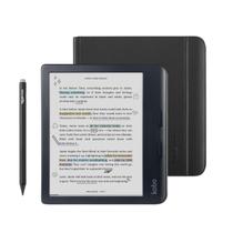 eReader Kobo Libra, cor preta, com estojo e pacote de caneta
