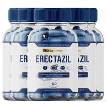 Erectazil Suplemento Alimentar com Zinco, Magnésio, Selênio e Vitamina B6 60 Cápsulas Erectazil Suplemento Alimentar com Zinco, Magnésio, Selênio e Vitamina B6 60 Cápsulas