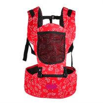 Ergonômico Ajustável Baby Carrier Hip Seat Ajustável Bebê Recém-nascido Portador dianteiro envoltório de sling MochilaToddler Holdercarrier Wrapbaby Carrier Hipbaby Carrier (Vermelho)