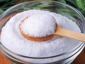 Eritritol Granulado Branco Adoçante de Uso Culinário Pacote 1Kg Total Food