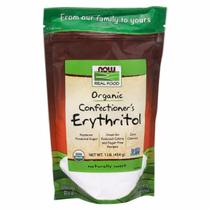 Eritritol Orgânico Now Foods - 1lb (Pacote com 4)