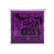Ernie Ball - Encordoamento Para Baixo (.050/.135) 5String Power Slinky 2821 Ernie Ball - Encordoamento Para Baixo (.050/.135) 5String Power Slinky 2821